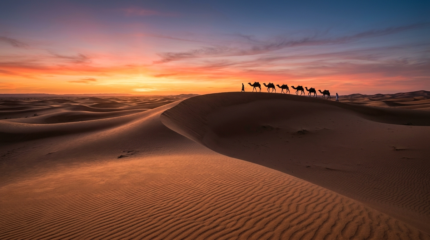 Sahara desert Merzouga Morocco